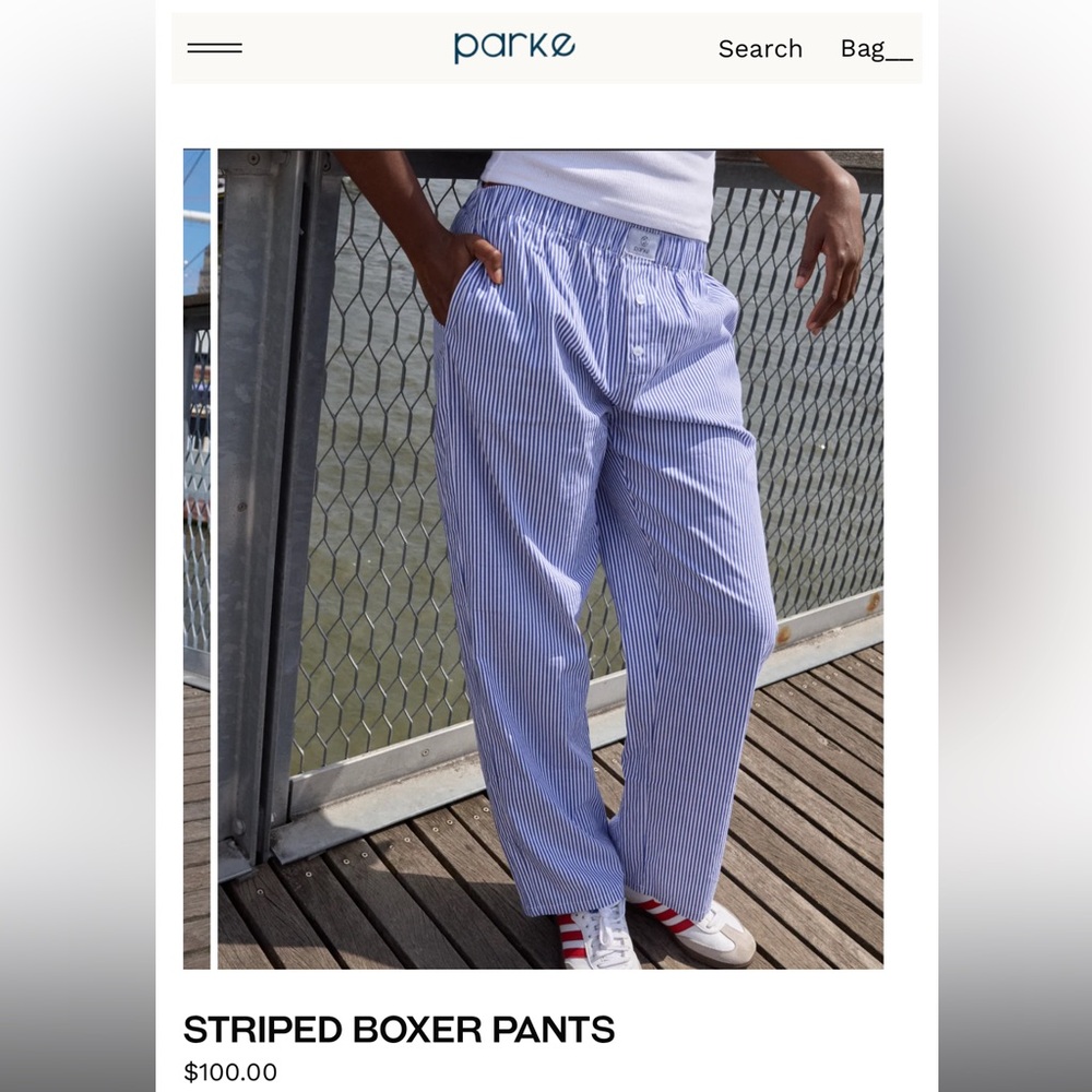 Parke Small Boxer Pants - Picture 2 of 2